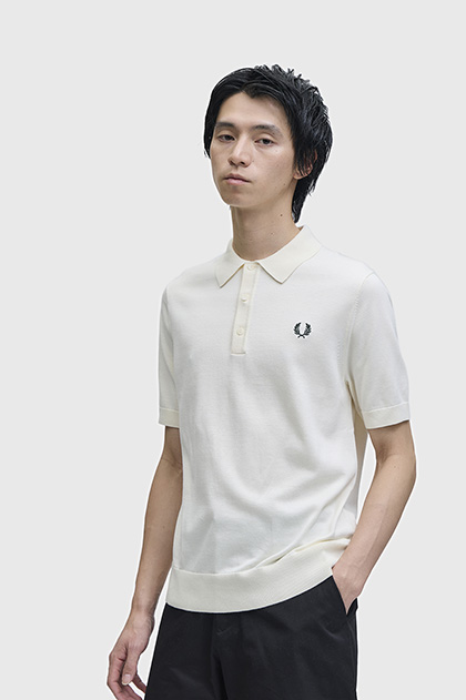 Cotton Knitted Polo Shirt