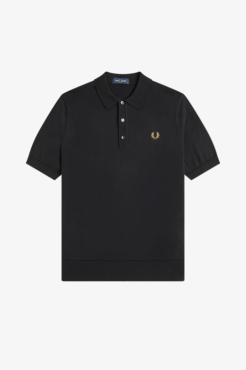 Cotton Knitted Polo Shirt(S 198：BLACK): | FRED PERRY JAPAN