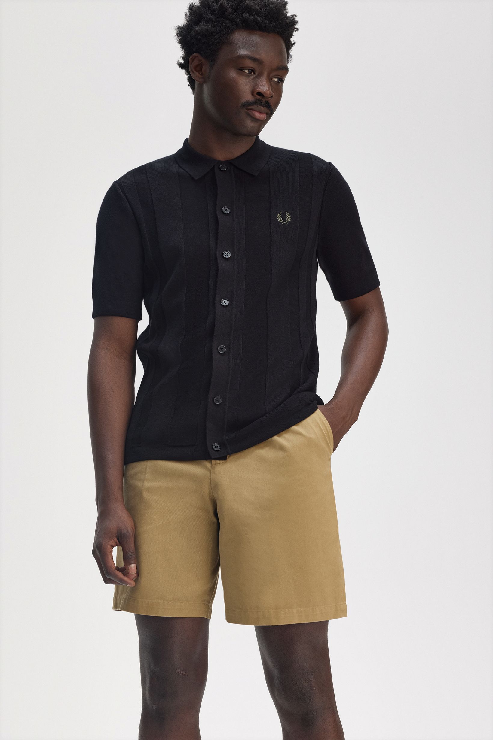 Mastermind Skull Polo Shirt(M 102：BLACK): | FRED PERRY