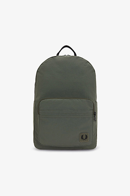 Nylon Badge Backpack
