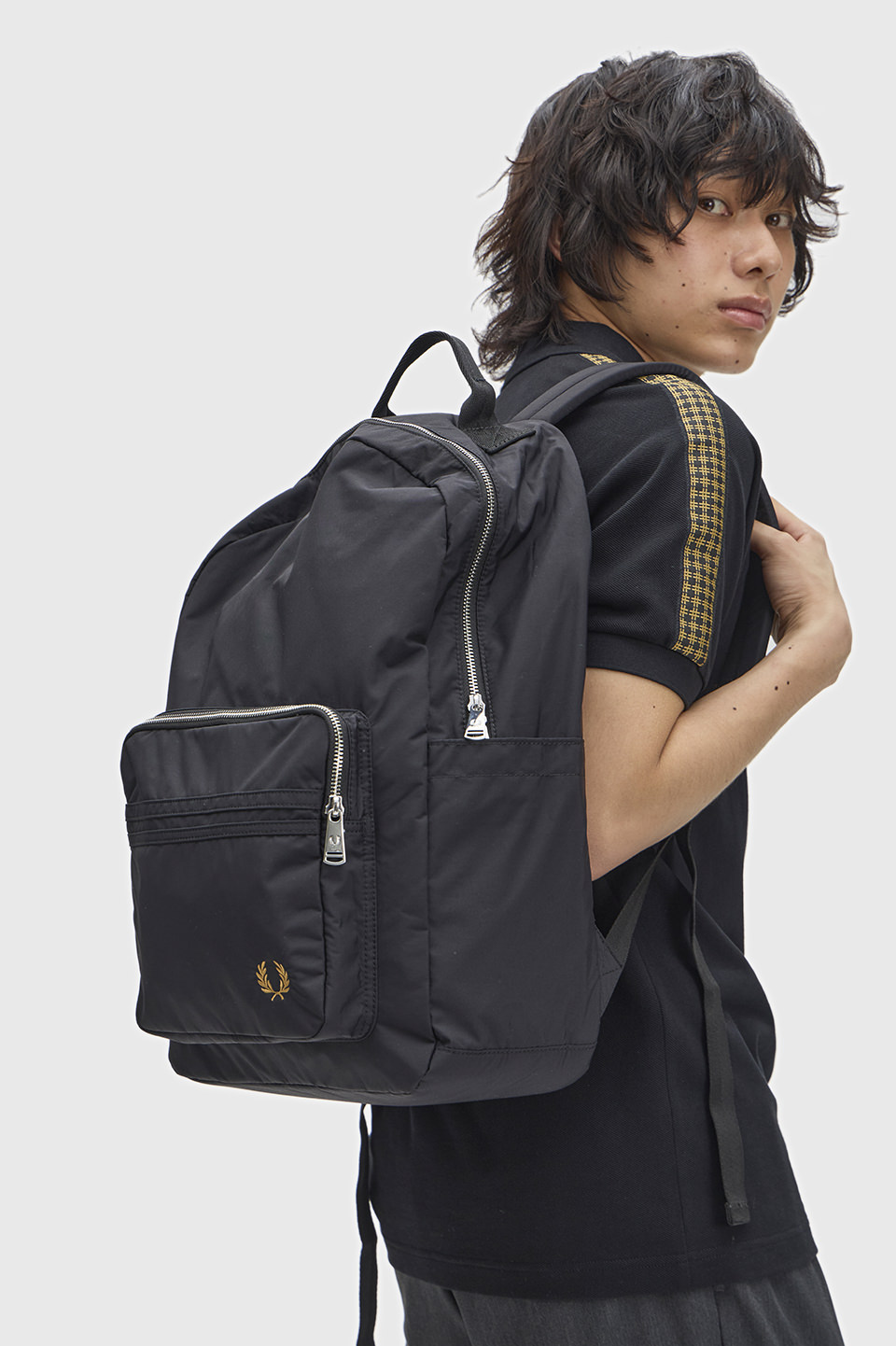 Brentham Backpack(1SZ 102：BLACK): | FRED PERRY JAPAN | フレッド