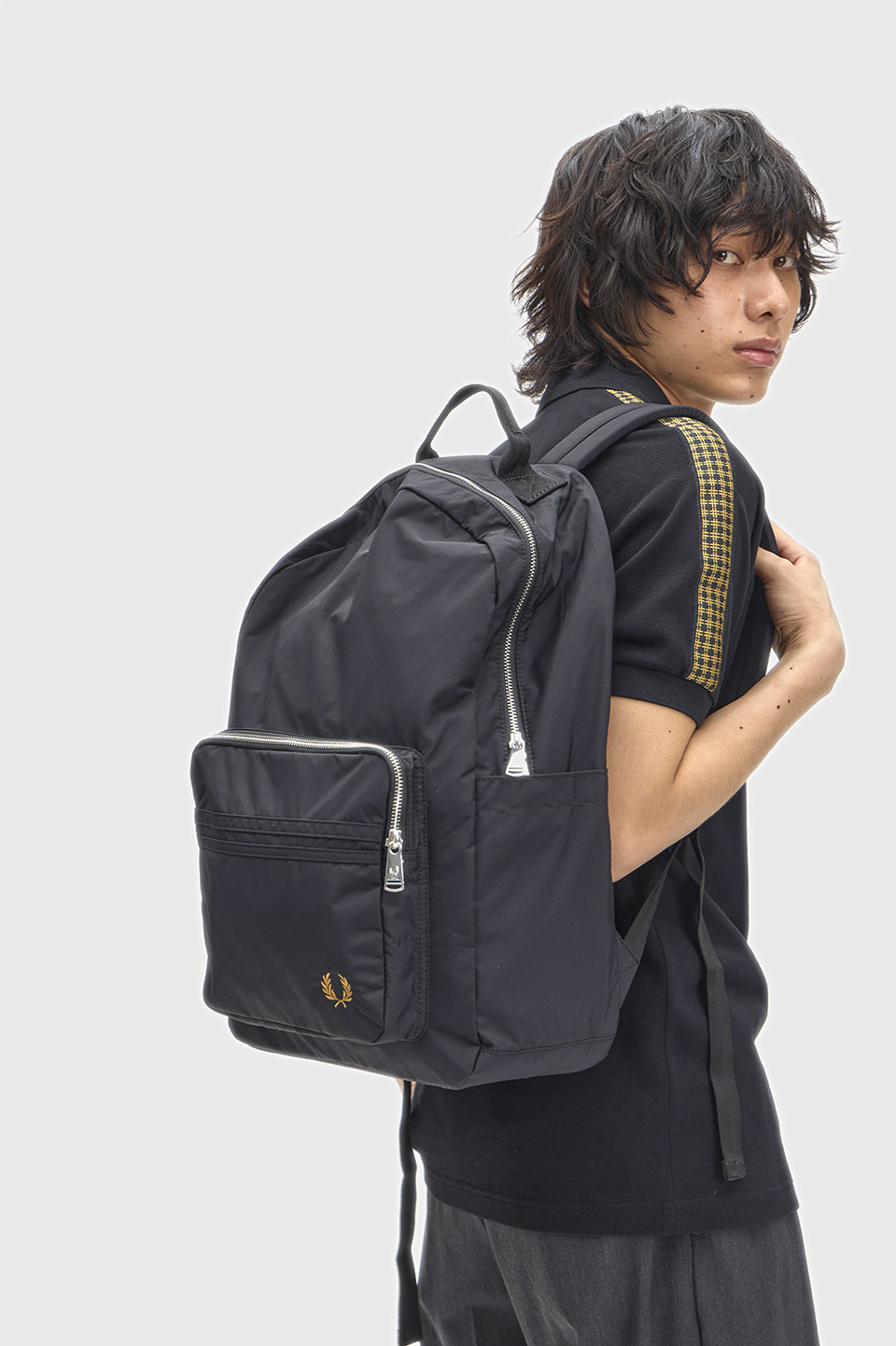 Brentham Backpack(1SZ 102：BLACK): | FRED PERRY JAPAN | フレッド