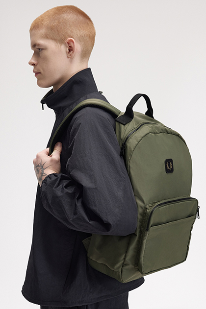 Crinkle Nylon Backpack