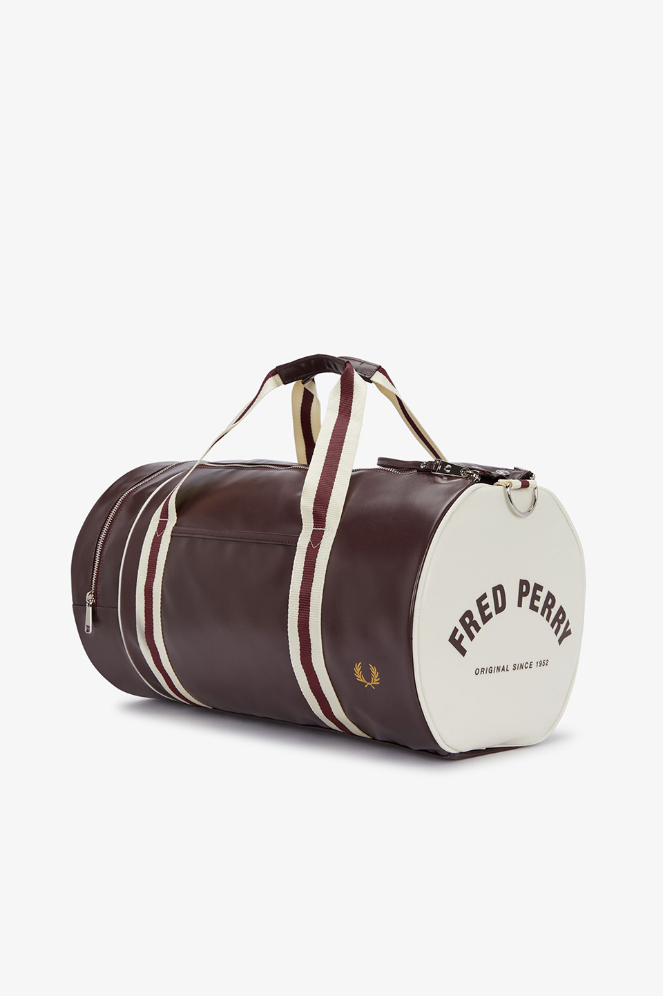Classic Barrel Bag R82:OX BLOOD / ECRU 1SZ