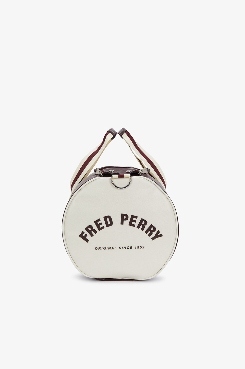 Classic Barrel Bag R82:OX BLOOD / ECRU 1SZ