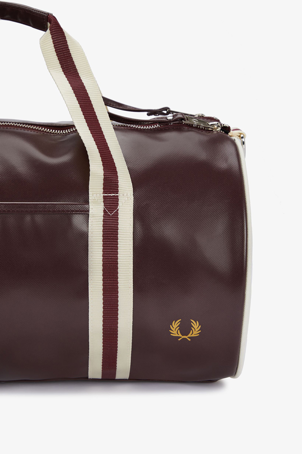Classic Barrel Bag R82:OX BLOOD / ECRU 1SZ