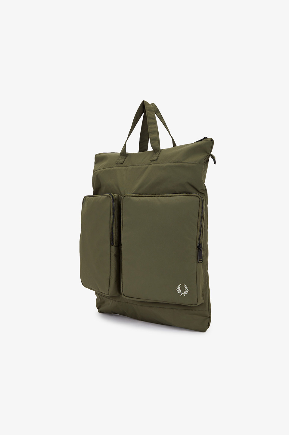Nylon helmet top bag