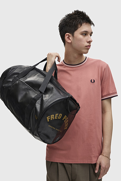 Tonal Large Barrel Bag