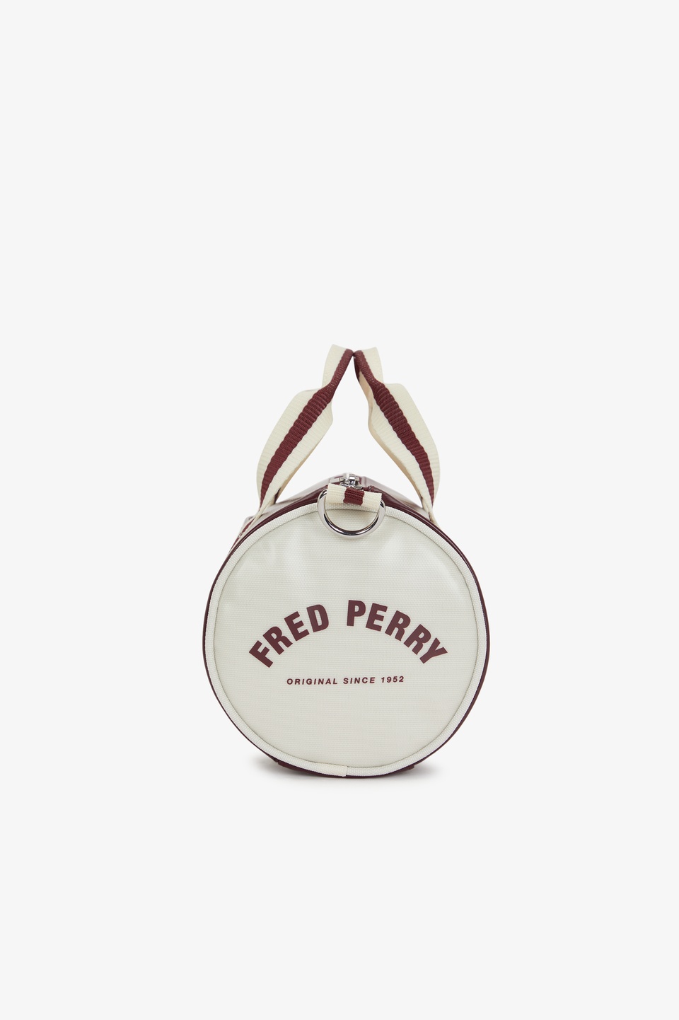 Classic Mini Barrel Bag R82:OX BLOOD / ECRU 1SZ