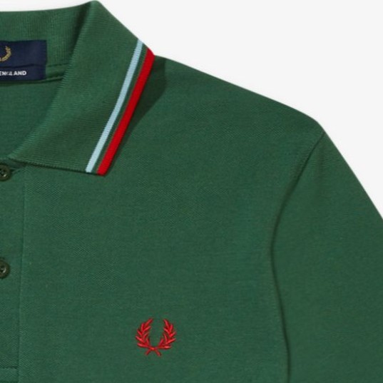 145:TARTAN GREEN / ICE / RED