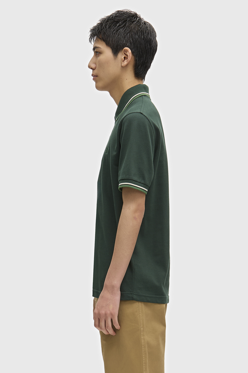 The Fred Perry Shirt - M12 94C:GRSRTS/TLWT/A 36