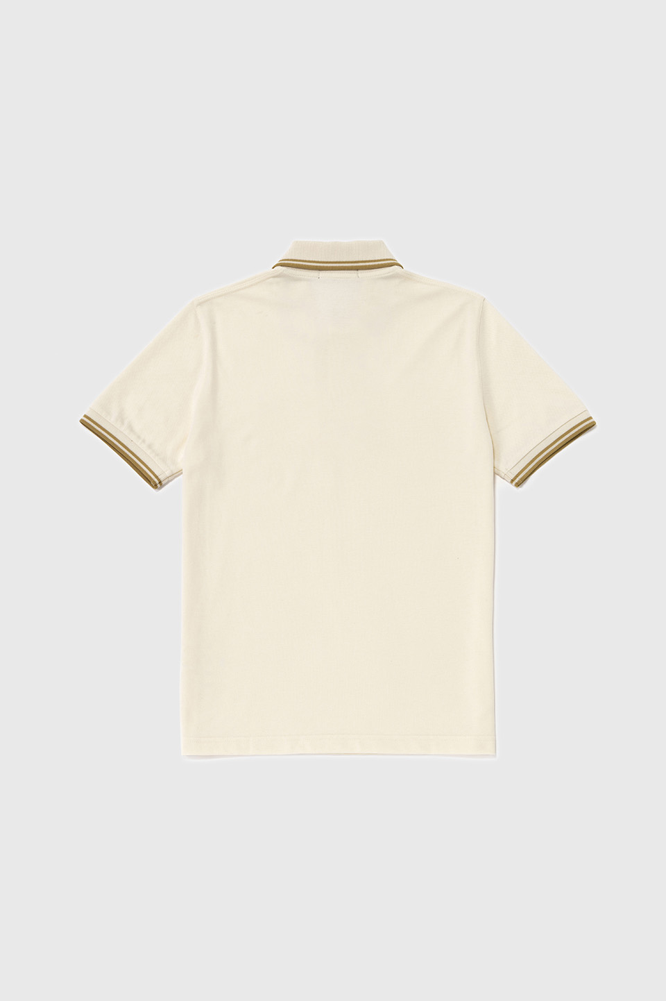 The Fred Perry Shirt - M12 99C:ECRU / CHAMPAGNE 36