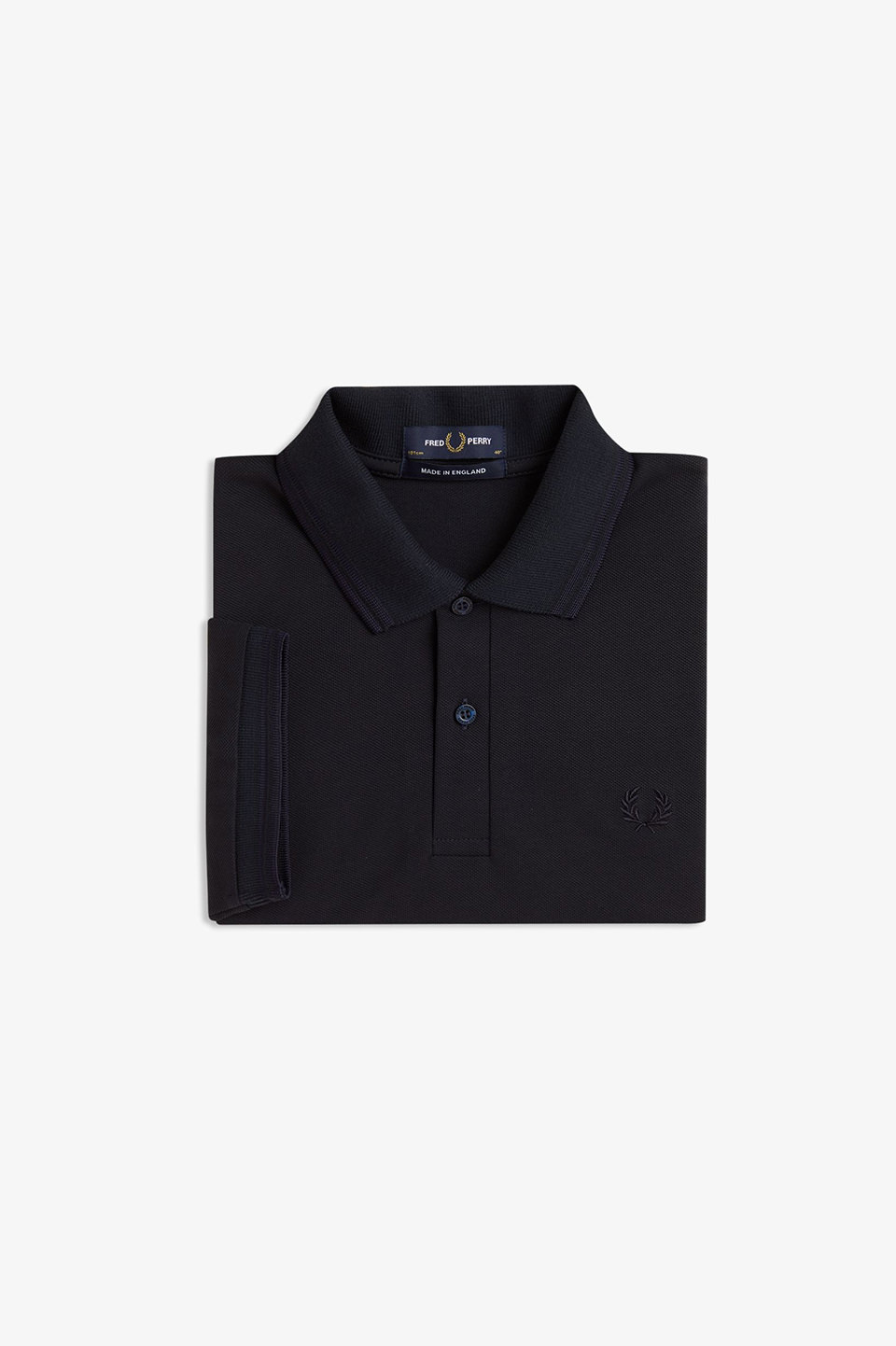The Fred Perry Shirt - M12 G34:NAVY / NAVY / NAVY 36
