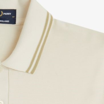 The Fred Perry Shirt - M12(36 120：WHITE / ICE / MAROON