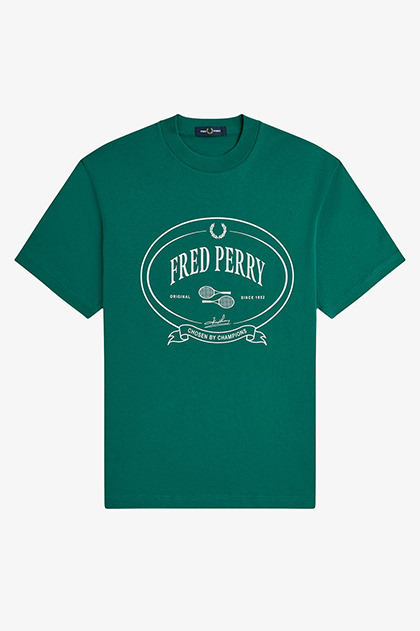 FRED PERRY ブラックTシャツ Ｌサイズ ギフトバッグ付き FRED PERRY ブラックTシャツ Lサイズ ギフトバッグ付き FRED
