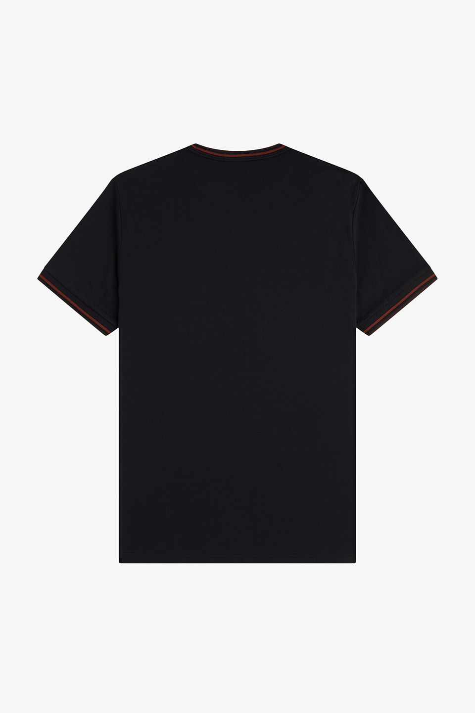 Twin Tipped T-Shirt 75C:NAVY / BRANDY / RICH BROWN S