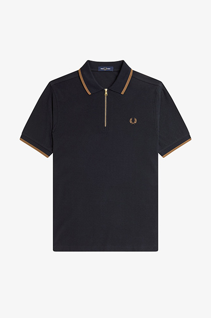 フレッドペリー☆ネイビーｘホワイト☆Size M☆ブラックｘホワイト☆☆濃紺 カラー/ブルー | FRED PERRY JAPAN | フレッドペリー日本公式サイト