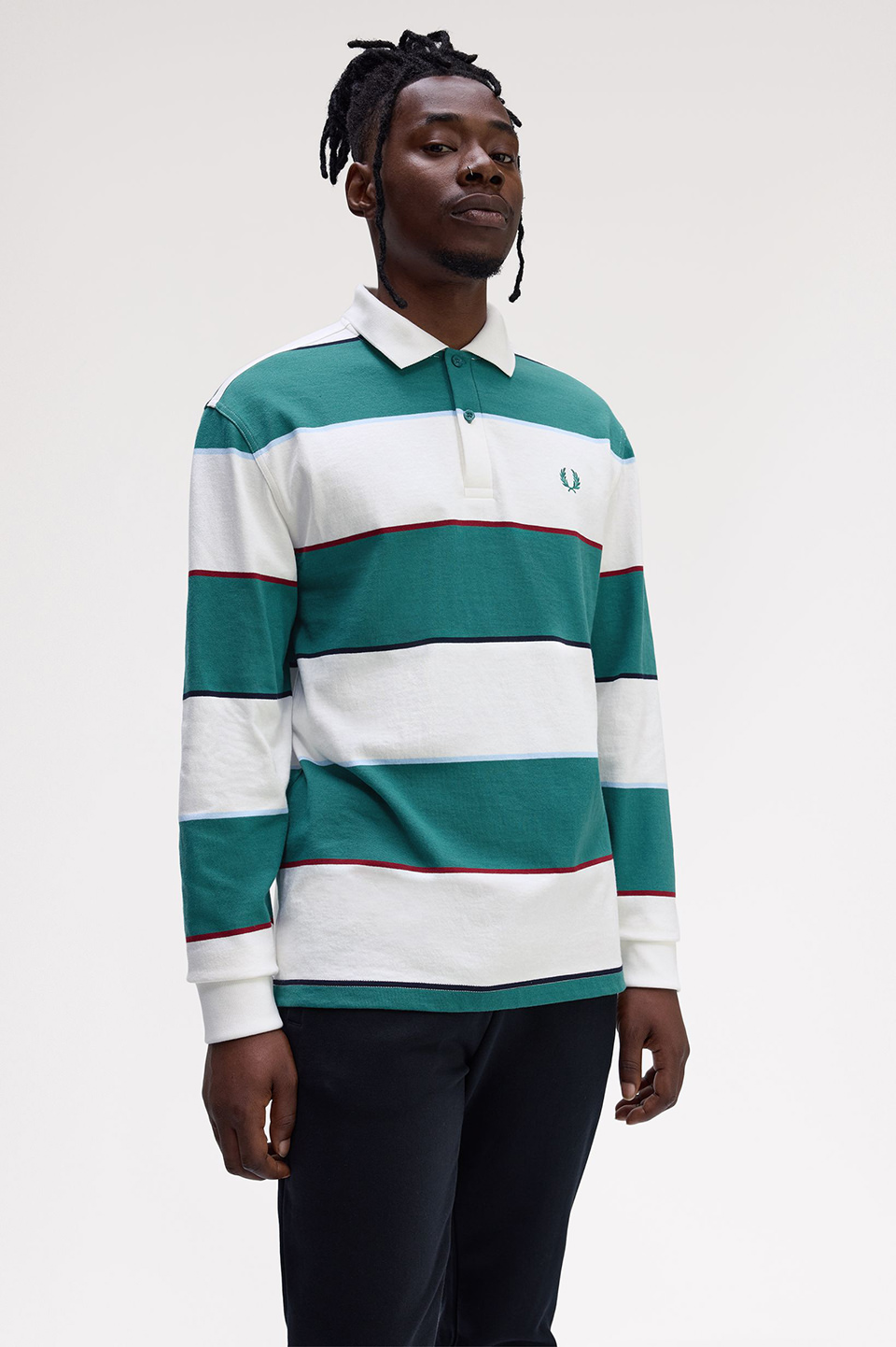 FRED PERRY ポロシャツ FRED PERRY フレッドペリー ポロシャツ メンズ 半袖 ライン 半袖