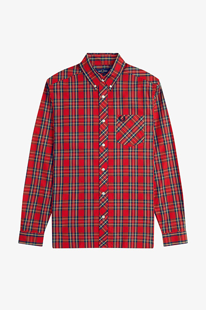 【新品】フレッドペリー　FRED PERRY 赤刺繍　sizeM 人気色 カラー/レッド | FRED PERRY JAPAN | フレッドペリー日本公式サイト