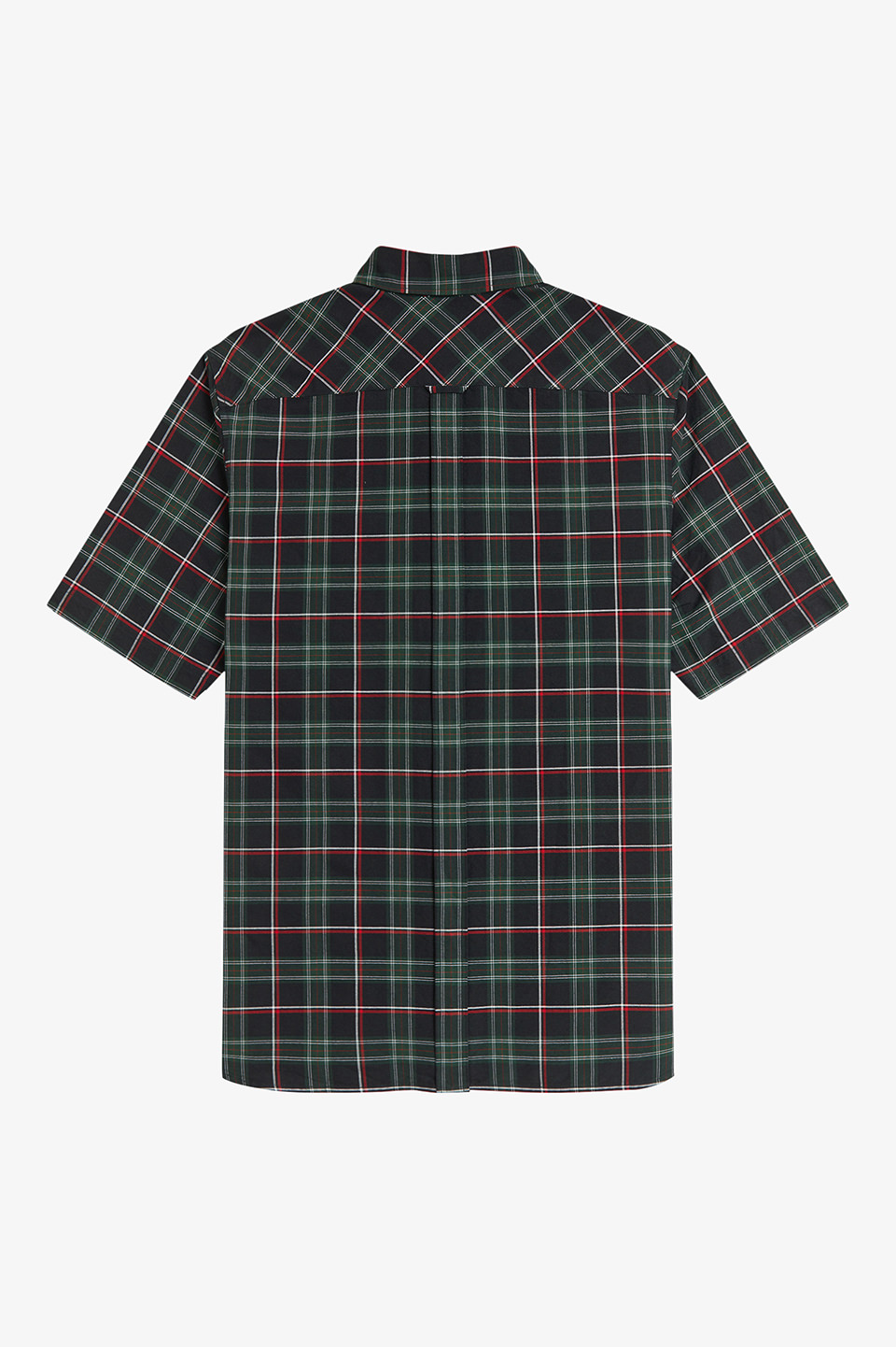 Fred Perry Tartan Short Sleeve Shirt(S Z89：FRED PERRY TARTAN