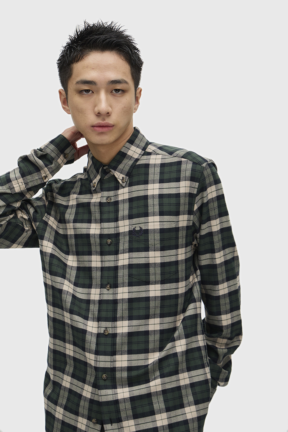 Brushed Twill Tartan Shirt