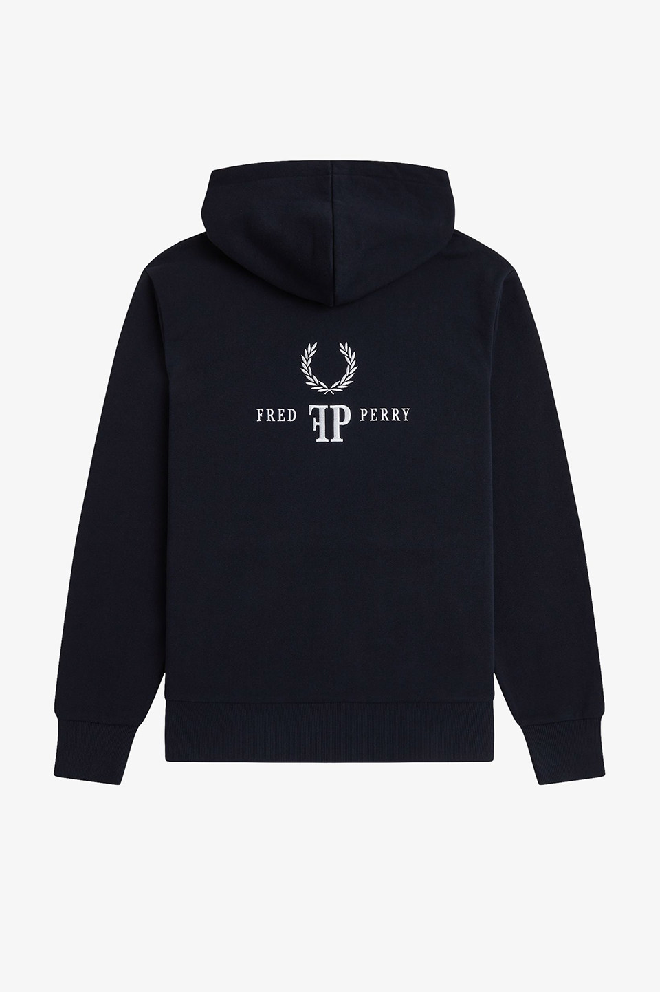 Monogram Hooded Sweatshirt(M 795：NAVY): | FRED PERRY JAPAN