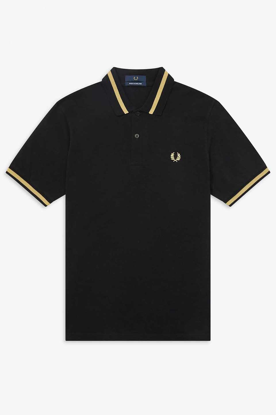 SINGLE TIPPED FRED PERRY SHIRT(36 BLACK／CHAM): | FRED PERRY JAPAN 