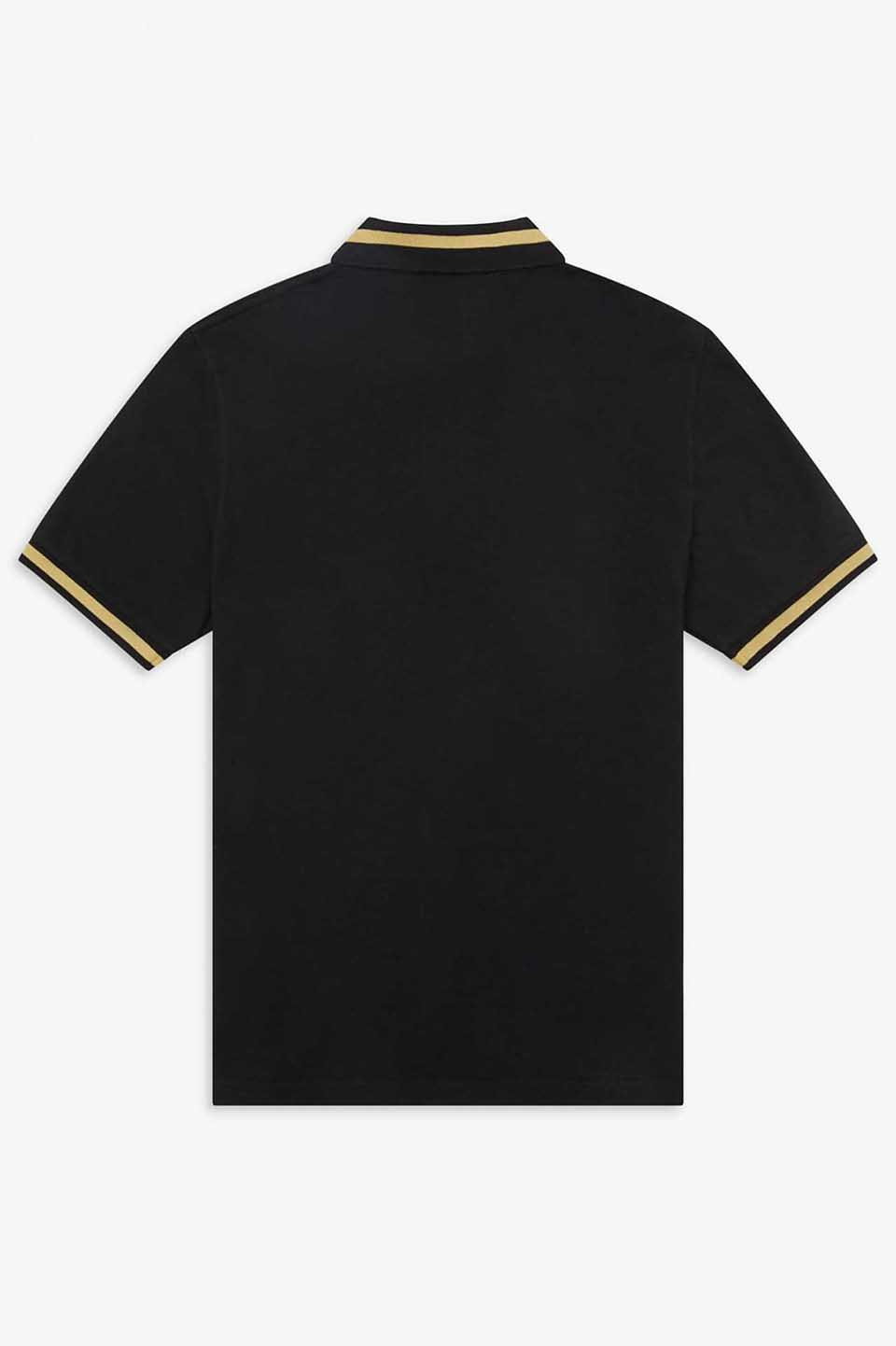 The Fred Perry Shirt - M2(36 157：BLACK / CHAMPAGNE): | FRED PERRY