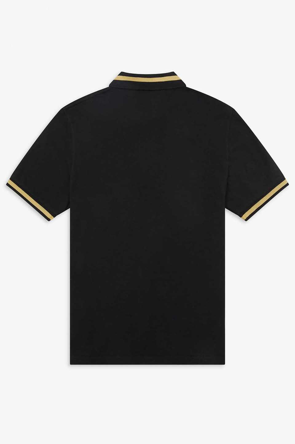 The Fred Perry Shirt - M2(36 157：BLACK / CHAMP / CHAMP): | FRED 