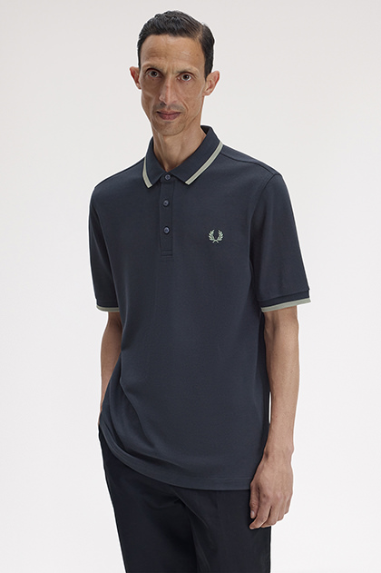 Collar Detail Polo Shirt