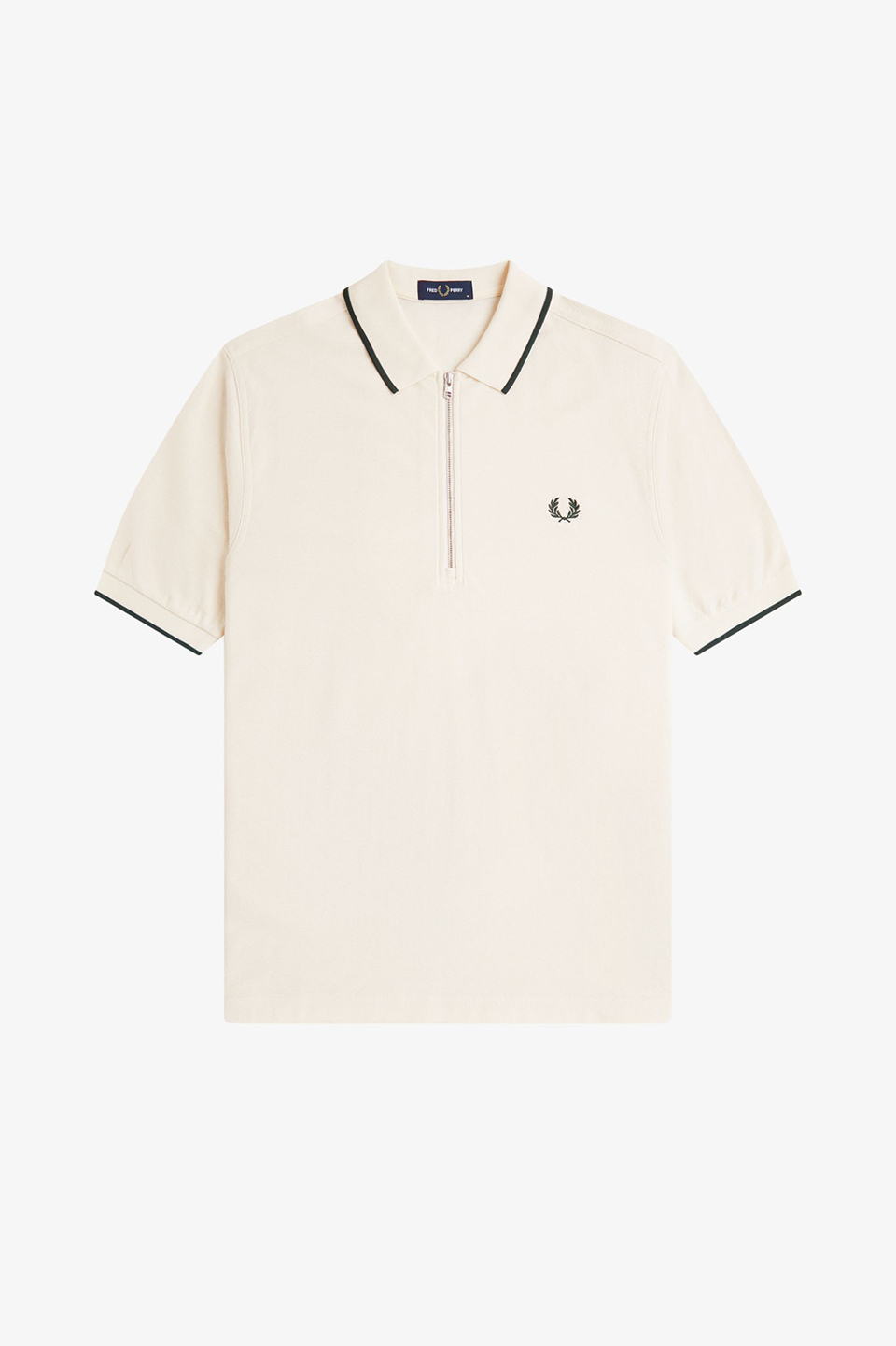 Crepe Pique Polo Shirt 560:ECRU S