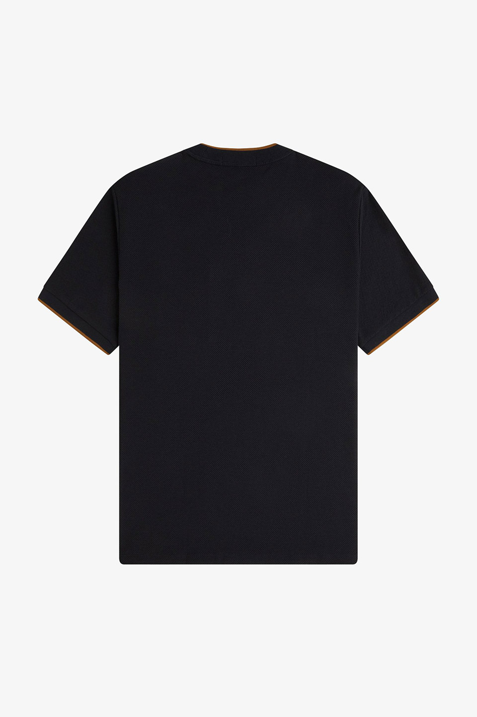 Pocket Detail Pique T-Shirt 102:BLACK S