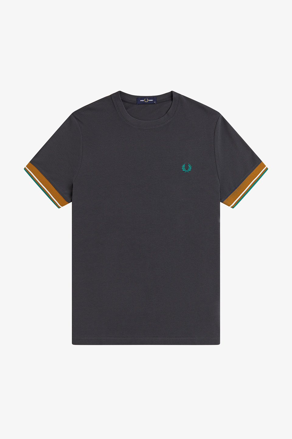 Twin Tipped Cuff T-Shirt 297:ANCHOR GREY S