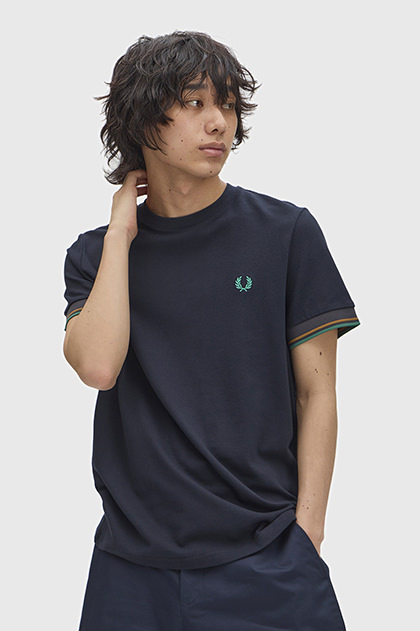 Twin Tipped  Cuff T-Shirt