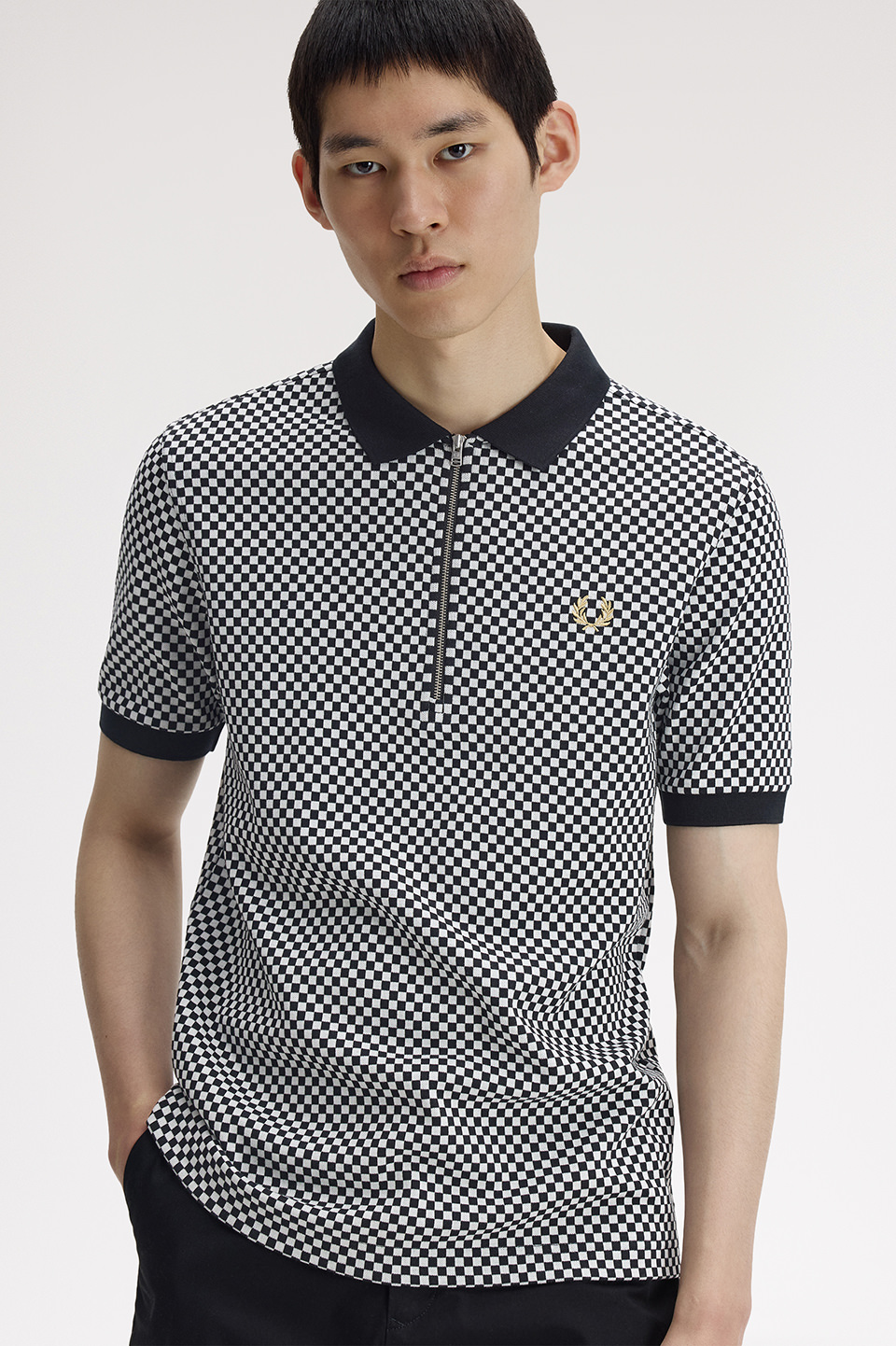 フレッドペリー PERRY 【美品】FRED ポロシャツ フレッドペリー日本 | JAPAN PERRY FRED | コレクション/ベースライン トップス