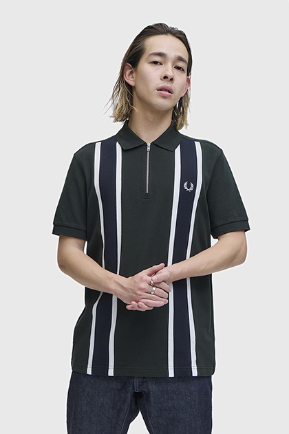 FRED PERRY ブラックポロシャツ L FRED PERRY ブラックポロシャツ UK 8 - メルカリ