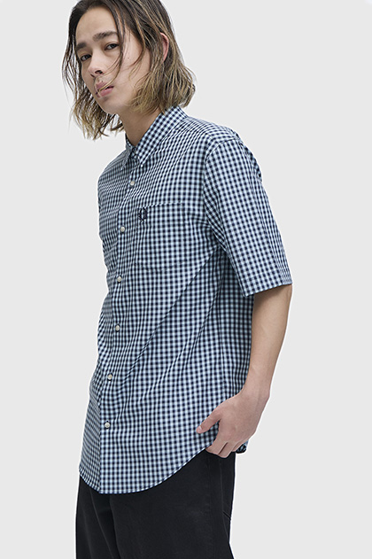 Gingham Short Sleeve Shirt