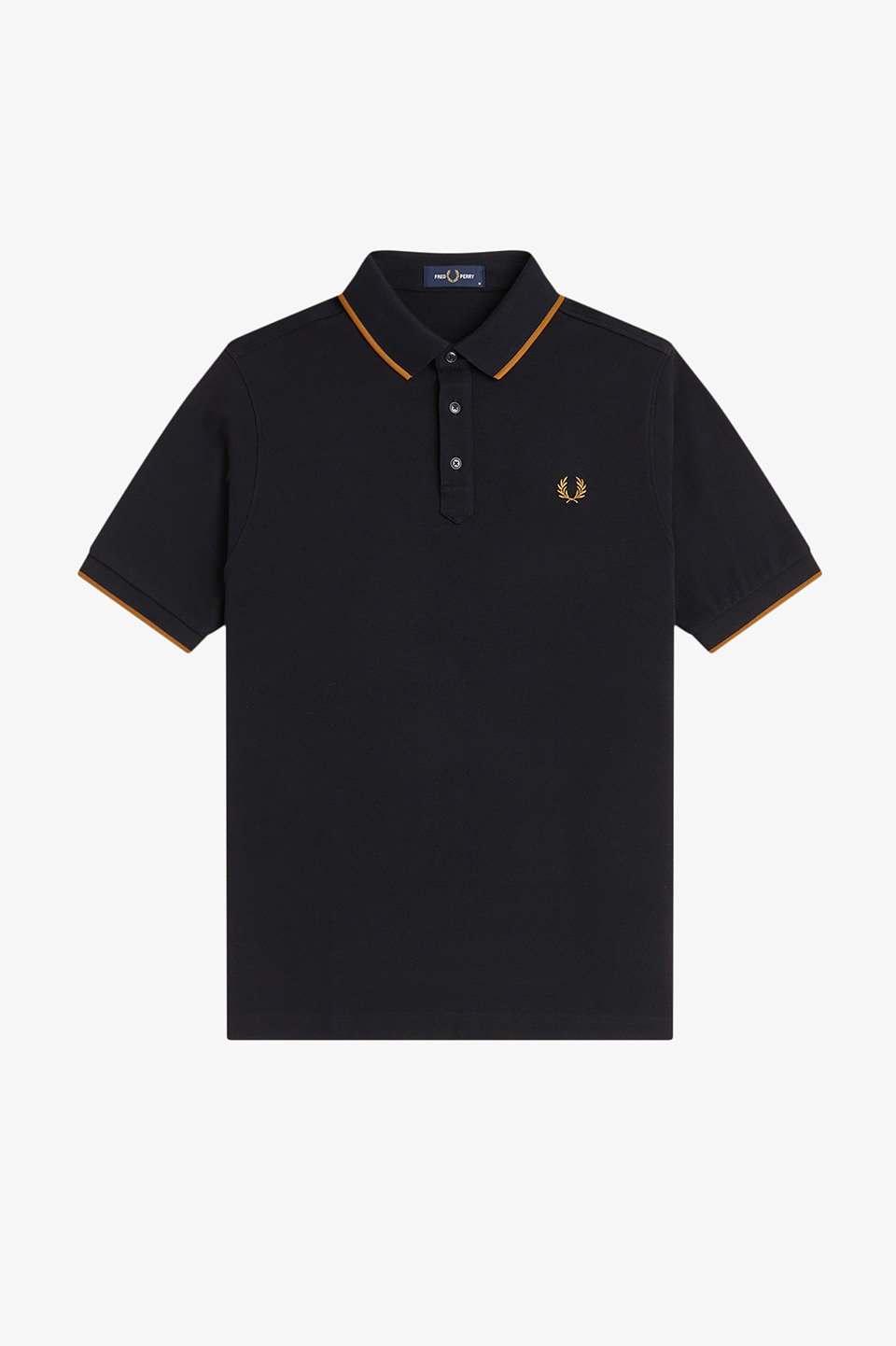 Collar Stand Polo Shirt(S 102：BLACK): | FRED PERRY JAPAN