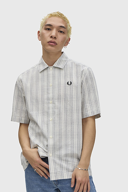 Seersucker Check Shirt