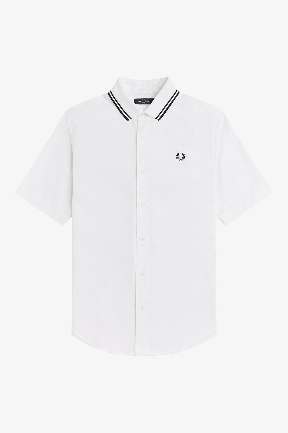 Polo Collar Shirt(S 100：WHITE): | FRED PERRY JAPAN | フレッド