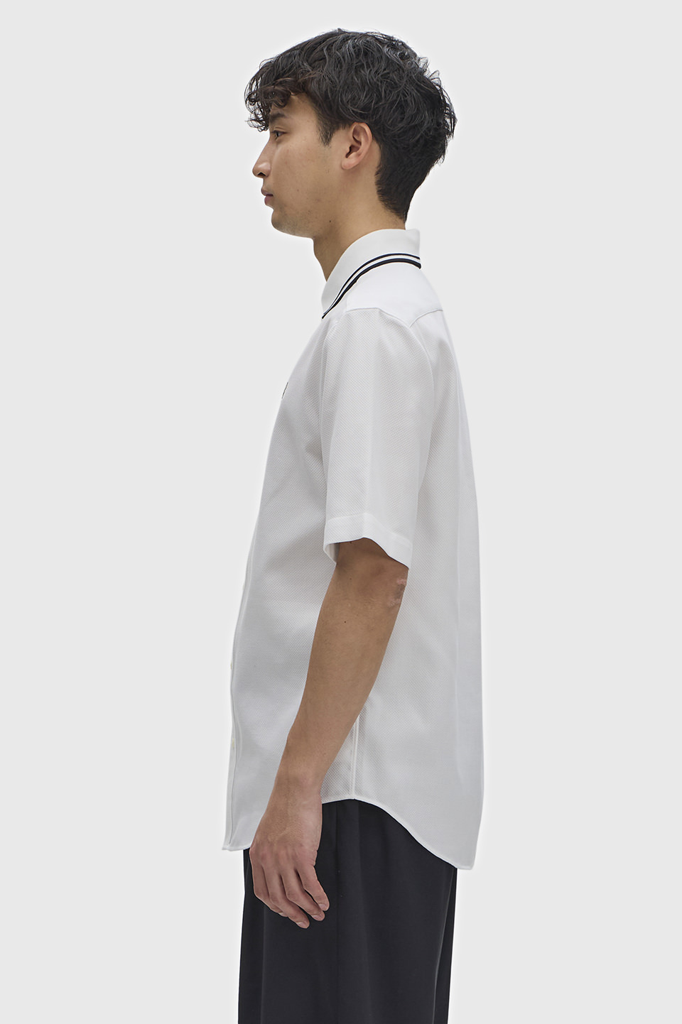 Polo Collar Shirt(S 100：WHITE): | FRED PERRY JAPAN | フレッド