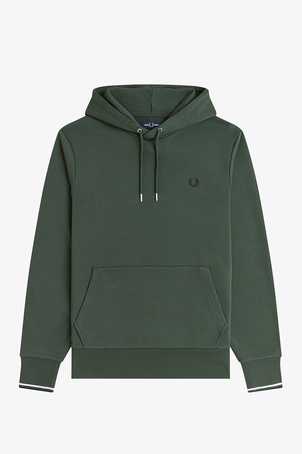 Tipped Hooded Sweatshirt