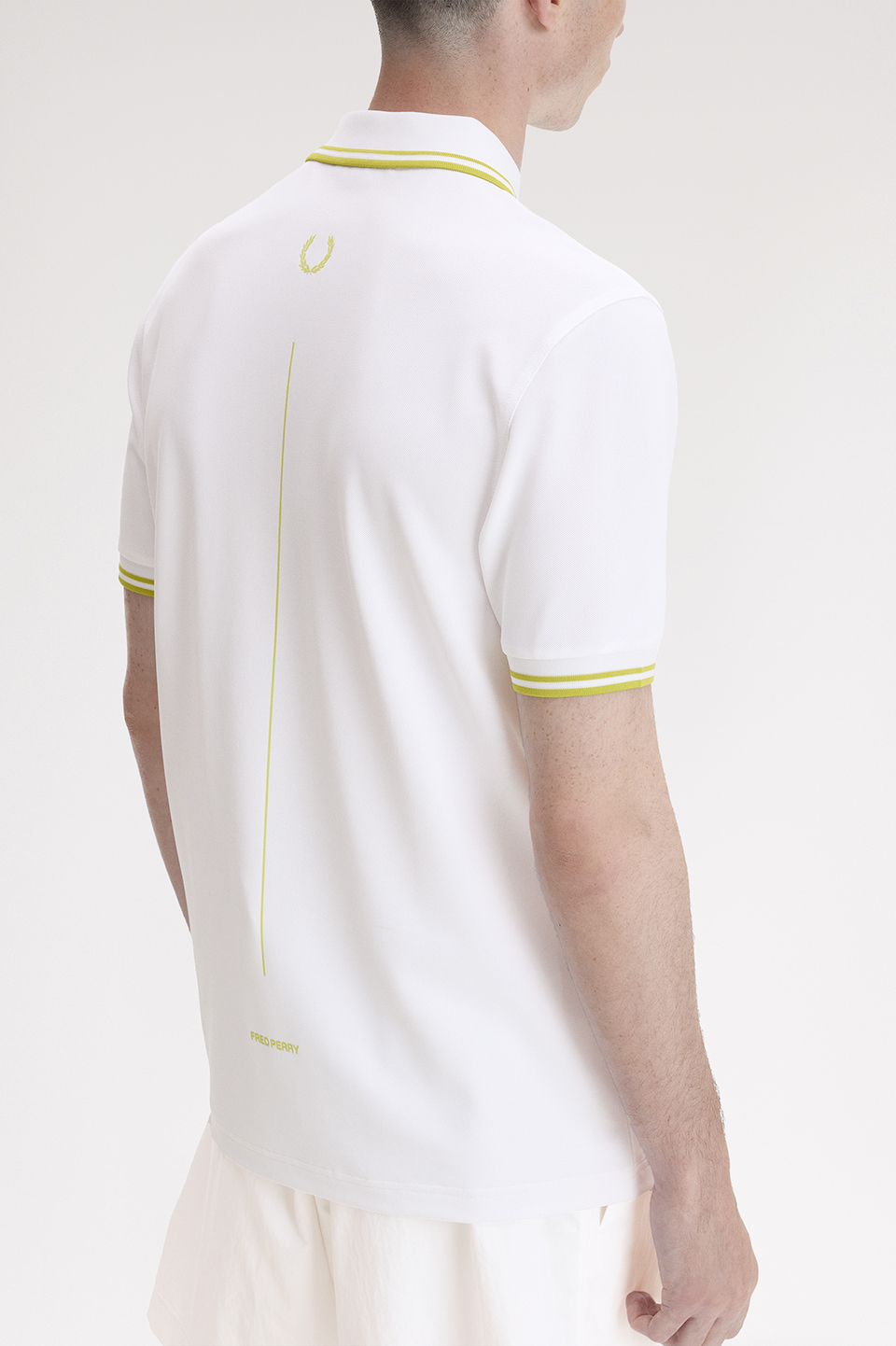FRED PERRY フレッドペリー プリーツ シフォン ポロシャツ 10 FRED PERRY - FRED PERRY フレッドペリー プリーツ シフォン