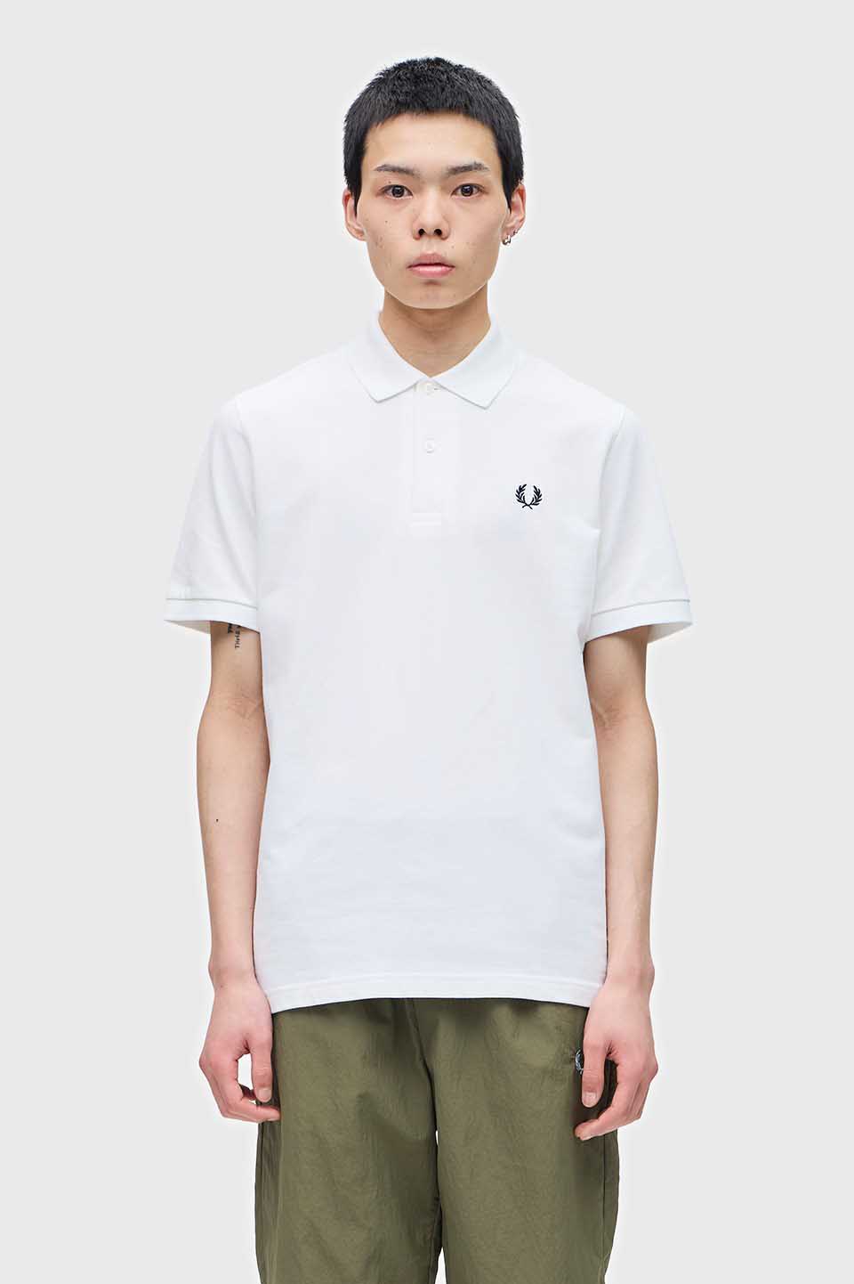 THE ORIGINAL FRED PERRY SHIRT(36 WHITE): | FRED PERRY JAPAN