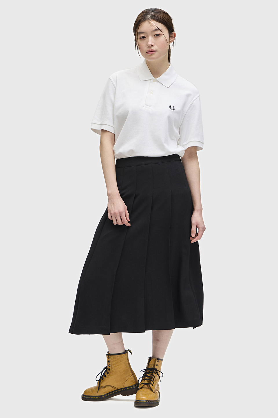 The Fred Perry Shirt - M3(36 100：WHITE): | FRED PERRY JAPAN ...