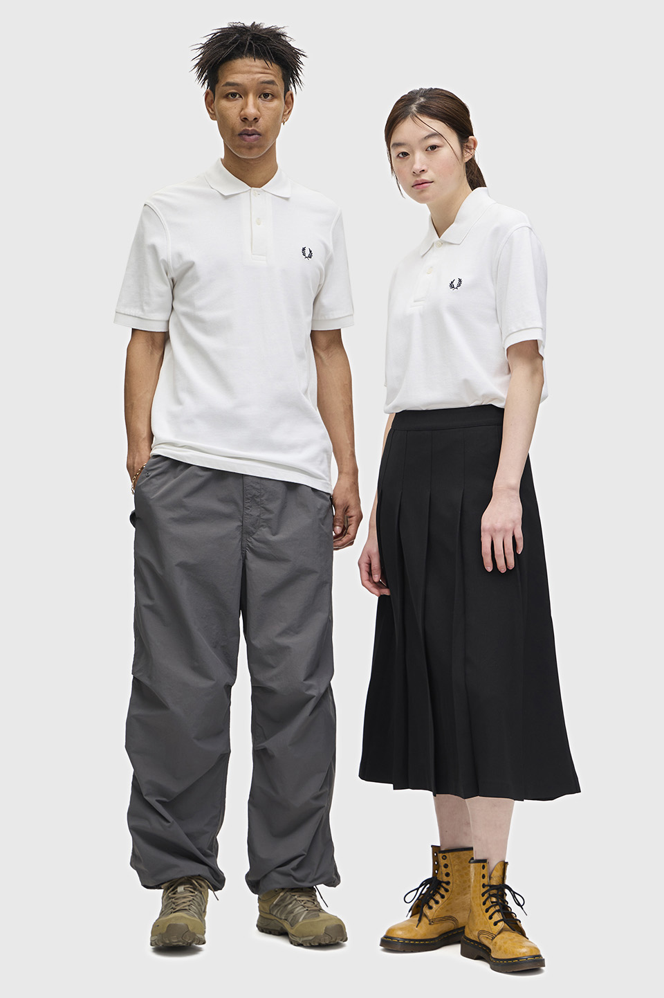 The Fred Perry Shirt - M3(36 100：WHITE): | FRED PERRY JAPAN 