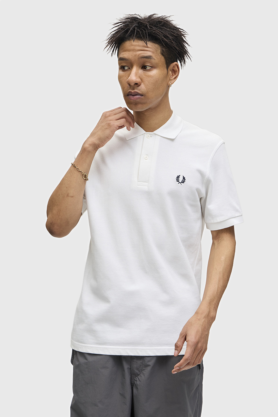 The Fred Perry Shirt - M3(36 100：WHITE): | FRED PERRY JAPAN 