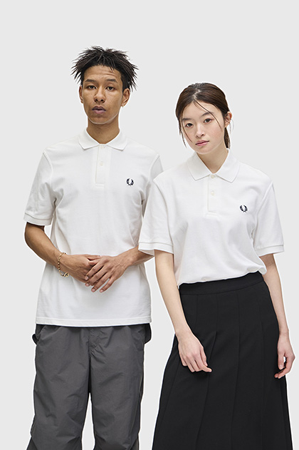 THE ORIGINAL FRED PERRY SHIRT(36 WHITE): | FRED PERRY JAPAN