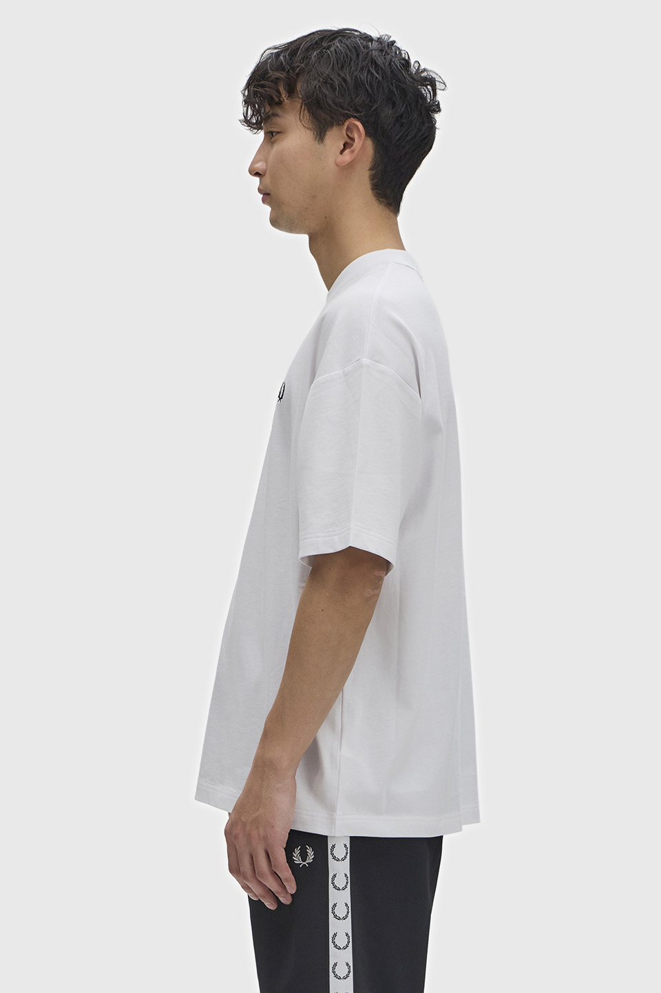 Oversized T-Shirt(XS 100：WHITE): | FRED PERRY JAPAN | フレッド