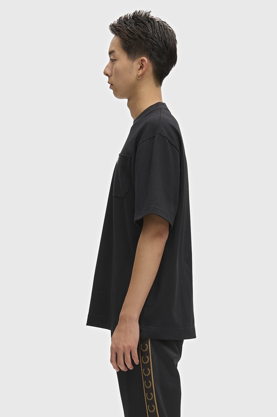 Relaxed T-Shirt 102:BLACK S